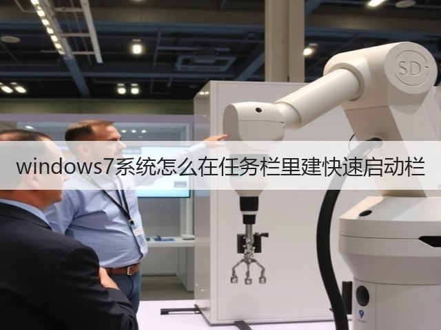 windows7系统怎么在任务栏里建快速启动栏(图3)