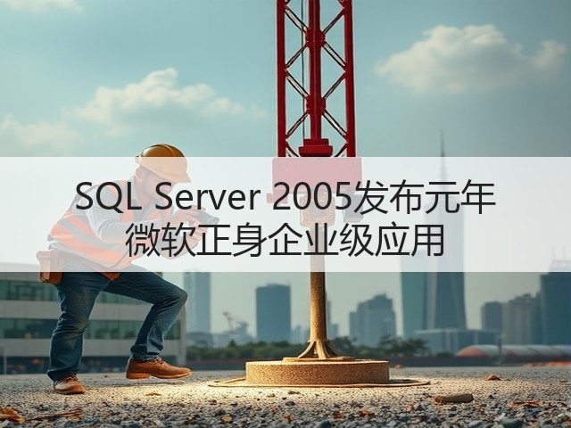 SQL Server 2005发布元年 微软正身企业级应用(图3)