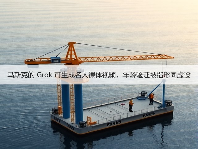 马斯克的 Grok 可生成名人裸体视频,年龄验证被指形同虚设(图1) 马斯克的 Grok 可生成名人裸体视频,年龄验证被指形同虚设(图1)