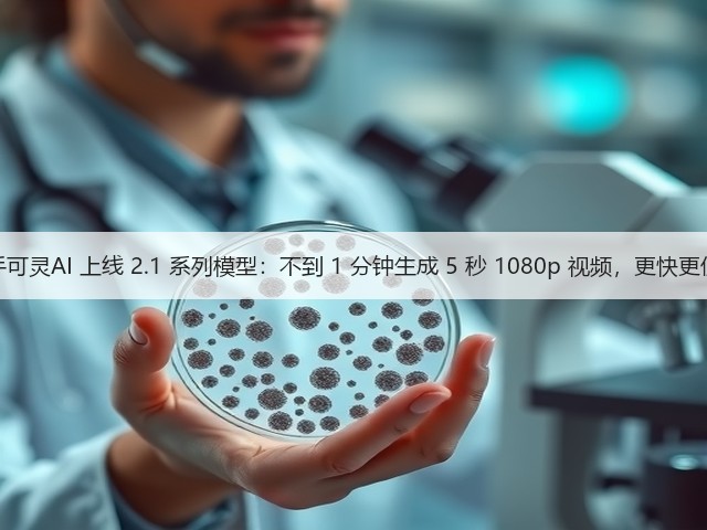 快手可灵AI 上线 2.1 系列模型:不到 1 分钟生成 5 秒 1080p 视频,更快更便宜(图1) 快手可灵AI 上线 2.1 系列模型:不到 1 分钟生成 5 秒 1080p 视频,更快更便宜(图1)