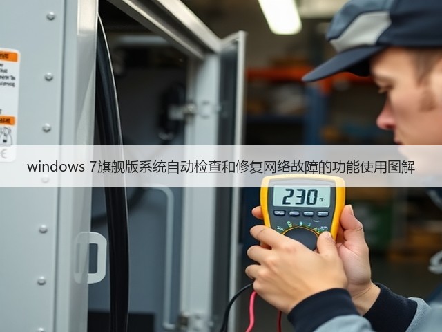 windows 7旗舰版系统自动检查和修复网络故障的功能使用图解(图1) windows 7旗舰版系统自动检查和修复网络故障的功能使用图解(图1)