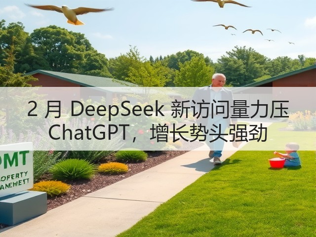 2 月 DeepSeek 新访问量力压 ChatGPT,增长势头强劲(图1) 2 月 DeepSeek 新访问量力压 ChatGPT,增长势头强劲(图1)