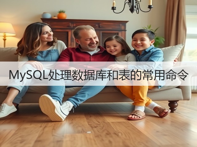 MySQL处理数据库和表的常用命令(图2) MySQL处理数据库和表的常用命令(图2)