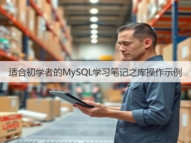 适合初学者的MySQL学习笔记之库操作示例(图1) 适合初学者的MySQL学习笔记之库操作示例(图1)
