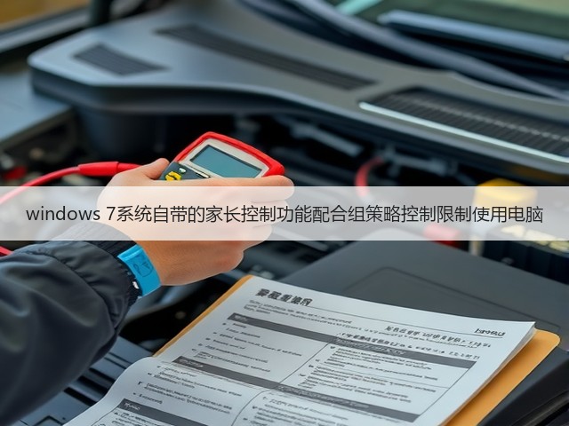 windows 7系统自带的家长控制功能配合组策略控制限制使用电脑(图1) windows 7系统自带的家长控制功能配合组策略控制限制使用电脑(图1)