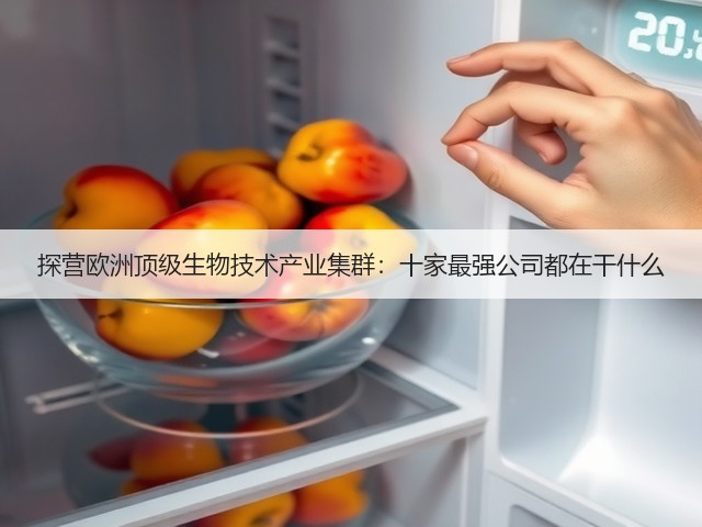 探营欧洲顶级生物技术产业集群:十家最强公司都在干什么(图1) 探营欧洲顶级生物技术产业集群:十家最强公司都在干什么(图1)
