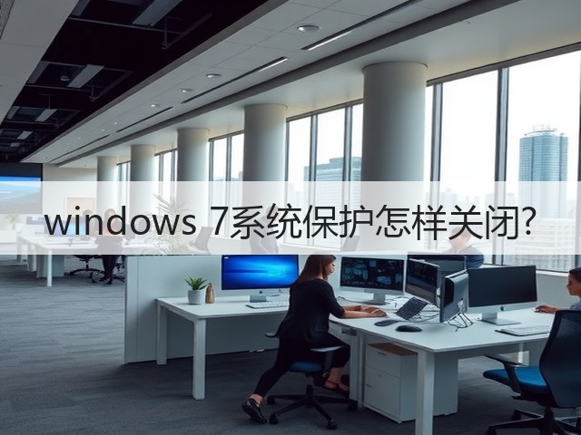 windows 7系统保护怎样关闭?(图1) windows 7系统保护怎样关闭?(图1)
