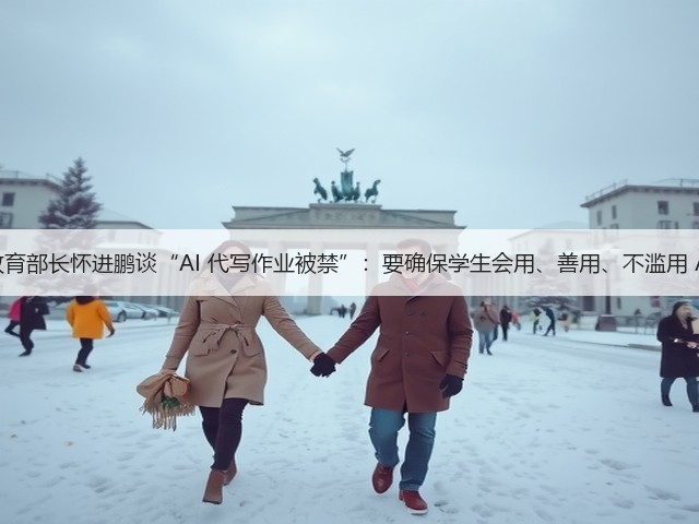 教育部长怀进鹏谈“AI 代写作业被禁”：要确保学生会用、善用、不滥用 AI(图2)