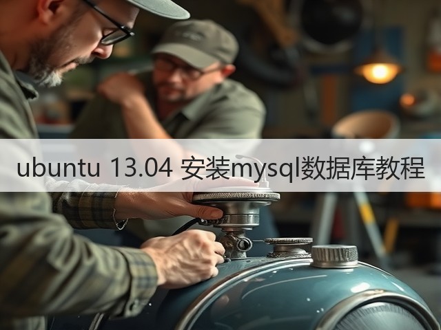 ubuntu 13.04 安装mysql数据库教程(图3) ubuntu 13.04 安装mysql数据库教程(图3)