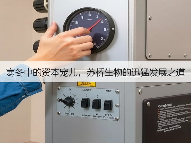 寒冬中的资本宠儿，苏桥生物的迅猛发展之道(图1)