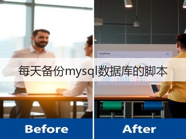 每天备份mysql数据库的脚本(图3) 每天备份mysql数据库的脚本(图3)