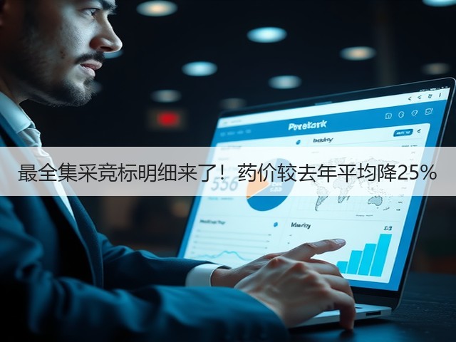 最全集采竞标明细来了！药价较去年平均降25%(图2)