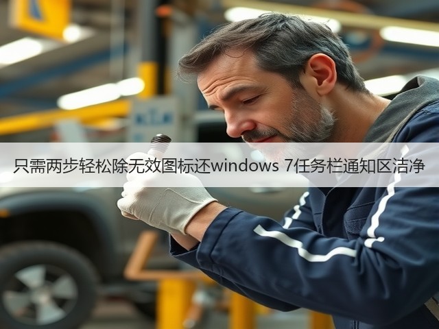 只需两步轻松除无效图标还windows 7任务栏通知区洁净(图1) 只需两步轻松除无效图标还windows 7任务栏通知区洁净(图1)