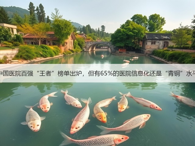 中国医院百强“王者”榜单出炉，但有65%的医院信息化还是“青铜”水平(图1)