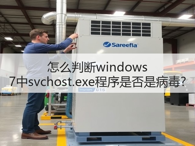怎么判断windows 7中svchost.exe程序是否是病毒?(图1) 怎么判断windows 7中svchost.exe程序是否是病毒?(图1)