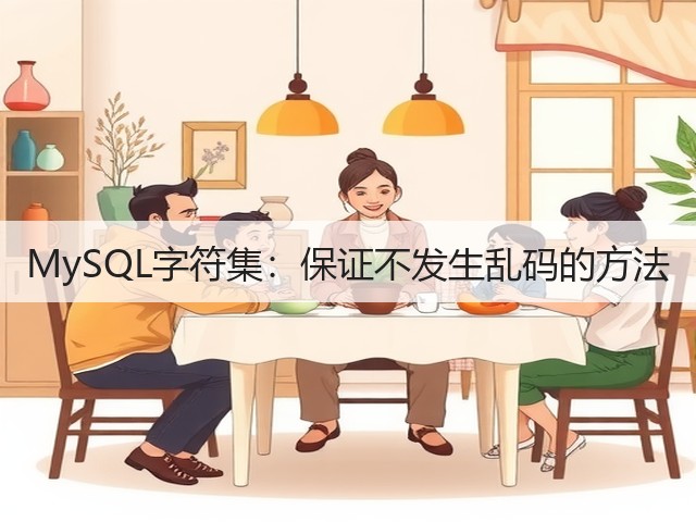 MySQL字符集:保证不发生乱码的方法(图2) MySQL字符集:保证不发生乱码的方法(图2)