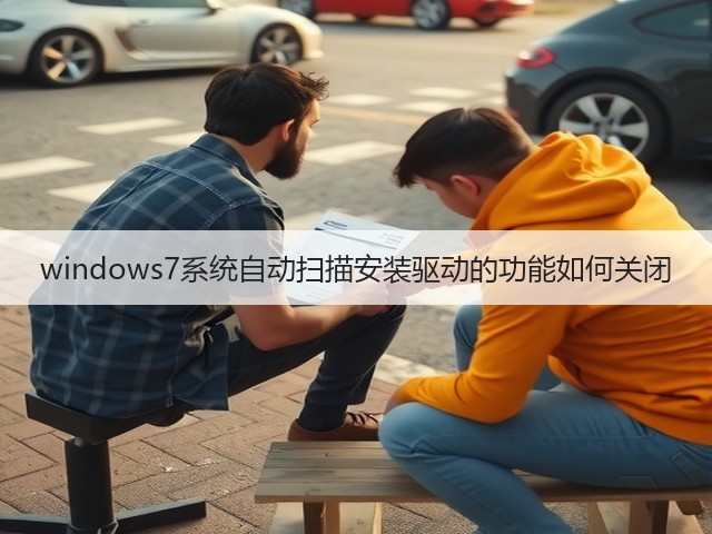 windows7系统自动扫描安装驱动的功能如何关闭(图3) windows7系统自动扫描安装驱动的功能如何关闭(图3)