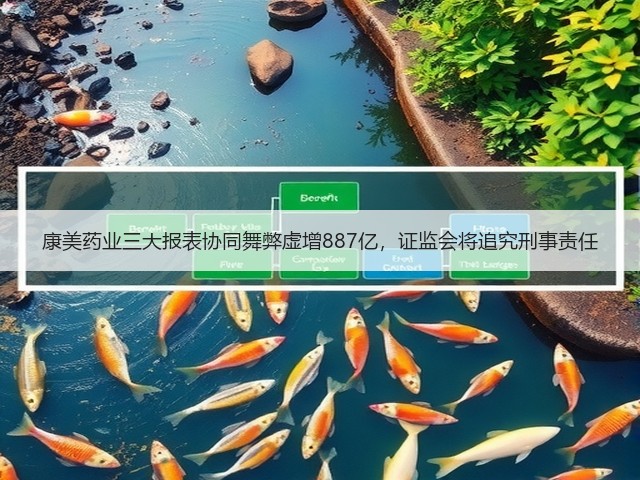 康美药业三大报表协同舞弊虚增887亿,证监会将追究刑事责任(图1) 康美药业三大报表协同舞弊虚增887亿,证监会将追究刑事责任(图1)