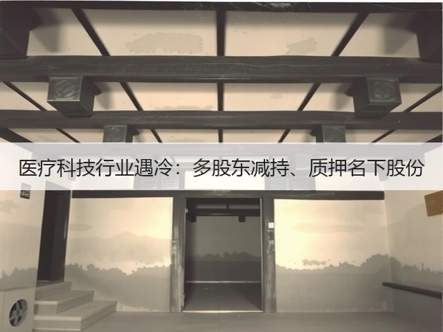 医疗科技行业遇冷:多股东减持、质押名下股份(图3) 医疗科技行业遇冷:多股东减持、质押名下股份(图3)