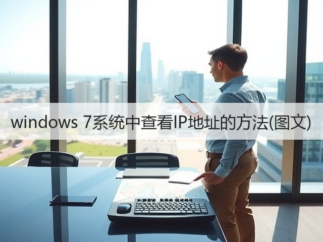 windows 7系统中查看IP地址的方法(图文)(图1)