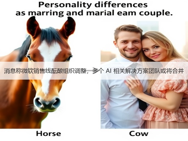 消息称微软销售线酝酿组织调整，多个 AI 相关解决方案团队或将合并(图3)