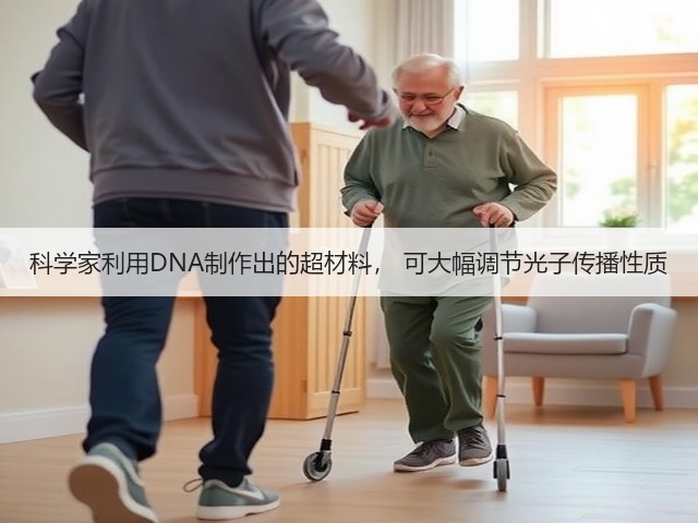 科学家利用DNA制作出的超材料, 可大幅调节光子传播性质(图2) 科学家利用DNA制作出的超材料, 可大幅调节光子传播性质(图2)