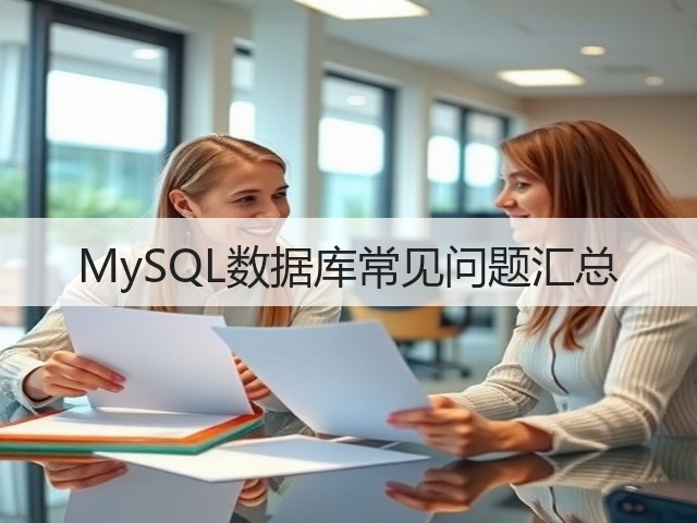 MySQL数据库常见问题汇总(图1) MySQL数据库常见问题汇总(图1)