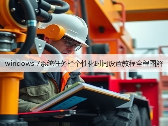 windows 7系统任务栏个性化时间设置教程全程图解(图3) windows 7系统任务栏个性化时间设置教程全程图解(图3)
