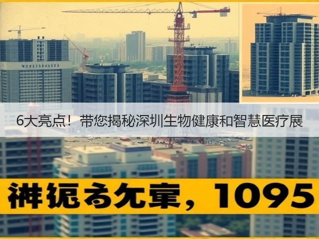 6大亮点!带您揭秘深圳生物健康和智慧医疗展(图2) 6大亮点!带您揭秘深圳生物健康和智慧医疗展(图2)