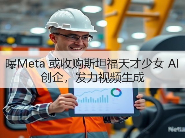 曝Meta 或收购斯坦福天才少女 AI 创企,发力视频生成(图2) 曝Meta 或收购斯坦福天才少女 AI 创企,发力视频生成(图2)