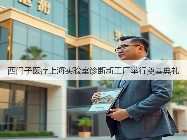 西门子医疗上海实验室诊断新工厂举行奠基典礼(图1) 西门子医疗上海实验室诊断新工厂举行奠基典礼(图1)