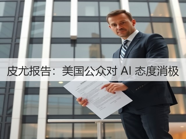 皮尤报告:美国公众对 AI 态度消极(图1) 皮尤报告:美国公众对 AI 态度消极(图1)