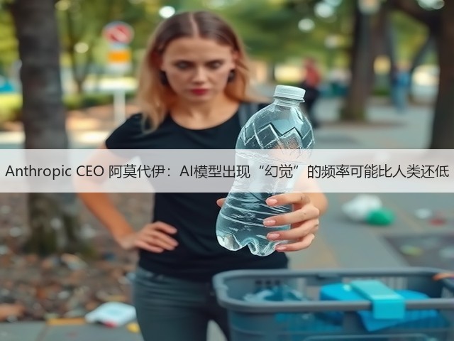 Anthropic CEO 阿莫代伊:AI模型出现“幻觉”的频率可能比人类还低(图2) Anthropic CEO 阿莫代伊:AI模型出现“幻觉”的频率可能比人类还低(图2)