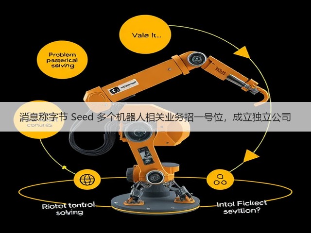 消息称字节 Seed 多个机器人相关业务招一号位，成立独立公司(图3)