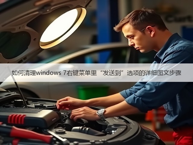 如何清理windows 7右键菜单里“发送到”选项的详细图文步骤(图2)