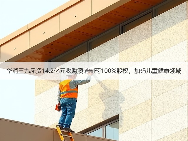 华润三九斥资14.2亿元收购澳诺制药100%股权,加码儿童健康领域(图2) 华润三九斥资14.2亿元收购澳诺制药100%股权,加码儿童健康领域(图2)