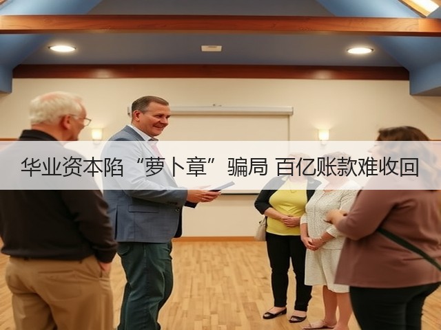华业资本陷“萝卜章”骗局 百亿账款难收回(图2) 华业资本陷“萝卜章”骗局 百亿账款难收回(图2)
