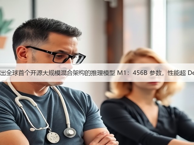 MiniMax 推出全球首个开源大规模混合架构的推理模型 M1：456B 参数，性能超 DeepSeek-R1(图1)