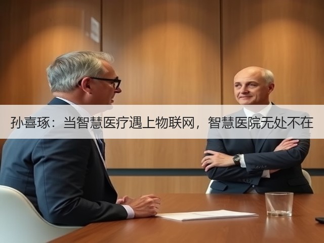 孙喜琢:当智慧医疗遇上物联网,智慧医院无处不在(图1) 孙喜琢:当智慧医疗遇上物联网,智慧医院无处不在(图1)