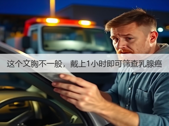 这个文胸不一般，戴上1小时即可筛查乳腺癌(图2)