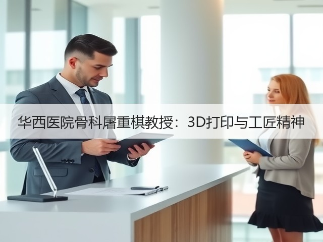 华西医院骨科屠重棋教授:3D打印与工匠精神(图2) 华西医院骨科屠重棋教授:3D打印与工匠精神(图2)