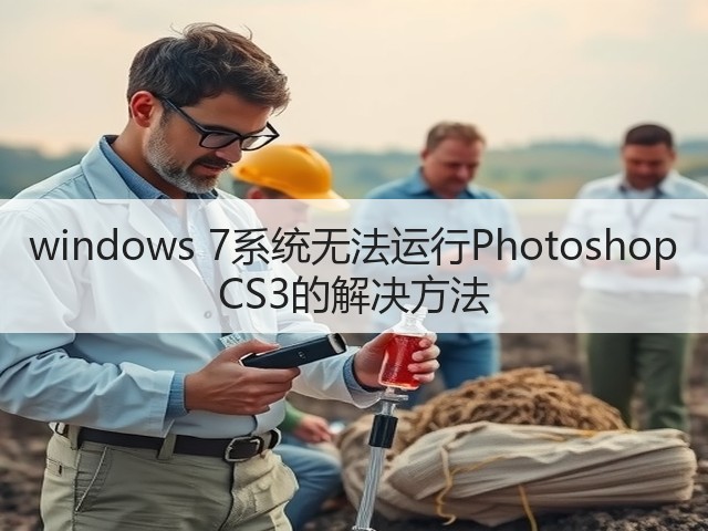 windows 7系统无法运行Photoshop CS3的解决方法(图3)