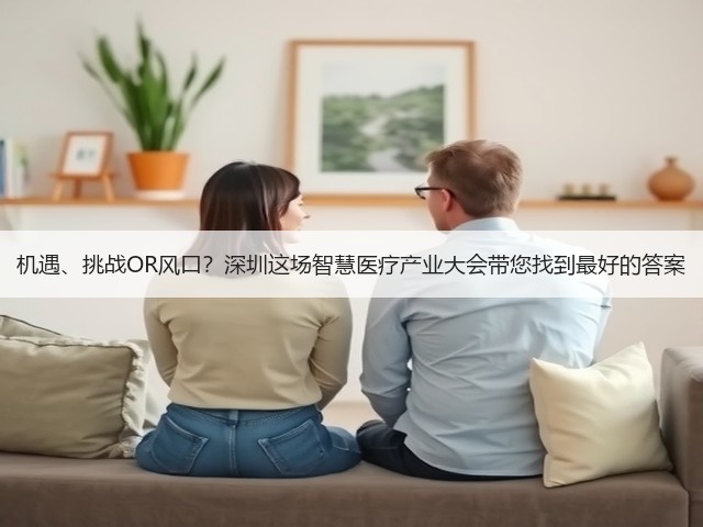 机遇、挑战OR风口?深圳这场智慧医疗产业大会带您找到最好的答案(图2) 机遇、挑战OR风口?深圳这场智慧医疗产业大会带您找到最好的答案(图2)