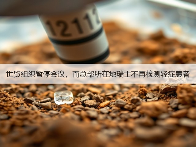 世贸组织暂停会议，而总部所在地瑞士不再检测轻症患者(图1)