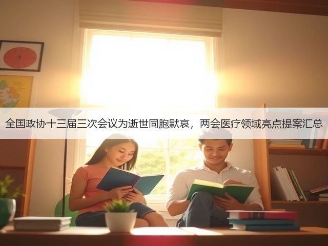 全国政协十三届三次会议为逝世同胞默哀,两会医疗领域亮点提案汇总(图1) 全国政协十三届三次会议为逝世同胞默哀,两会医疗领域亮点提案汇总(图1)