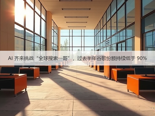 AI 齐来挑战“全球搜索一哥”,过去半年谷歌份额持续低于 90%(图1) AI 齐来挑战“全球搜索一哥”,过去半年谷歌份额持续低于 90%(图1)