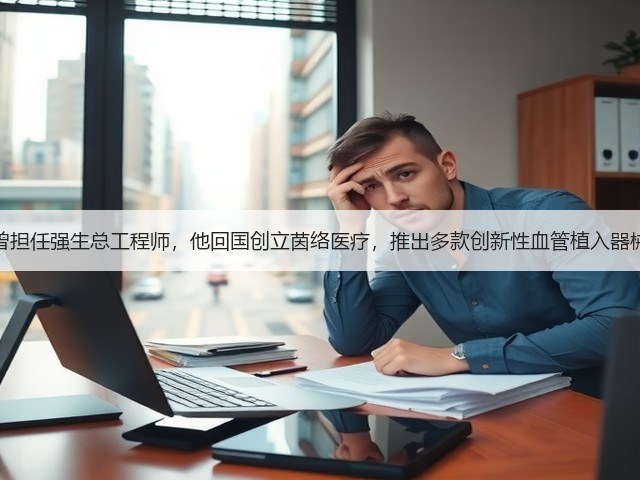 曾担任强生总工程师,他回国创立茵络医疗,推出多款创新性血管植入器械(图1) 曾担任强生总工程师,他回国创立茵络医疗,推出多款创新性血管植入器械(图1)