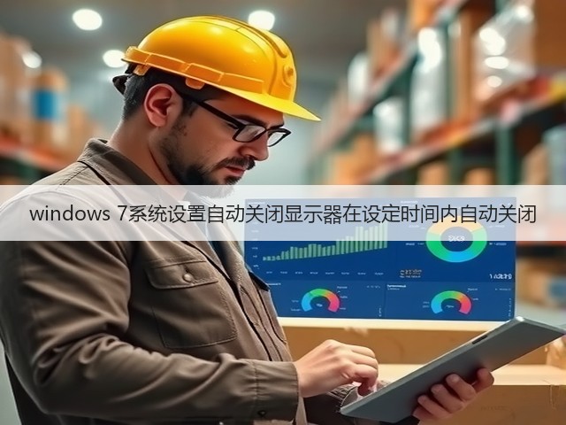 windows 7系统设置自动关闭显示器在设定时间内自动关闭(图3) windows 7系统设置自动关闭显示器在设定时间内自动关闭(图3)