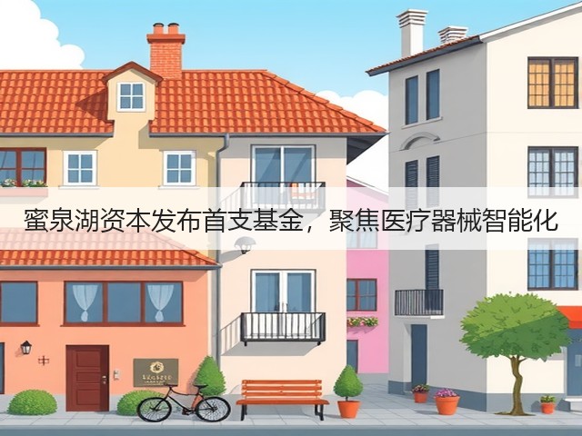 蜜泉湖资本发布首支基金,聚焦医疗器械智能化(图1) 蜜泉湖资本发布首支基金,聚焦医疗器械智能化(图1)