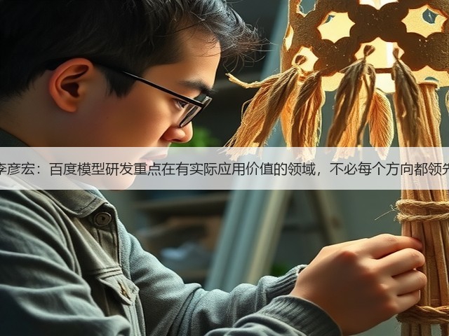 李彦宏:百度模型研发重点在有实际应用价值的领域,不必每个方向都领先(图1) 李彦宏:百度模型研发重点在有实际应用价值的领域,不必每个方向都领先(图1)
